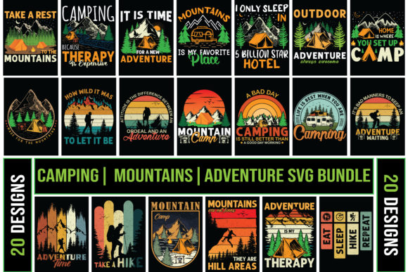 Adventure Outdoor SVG T Shirt Bundle Review