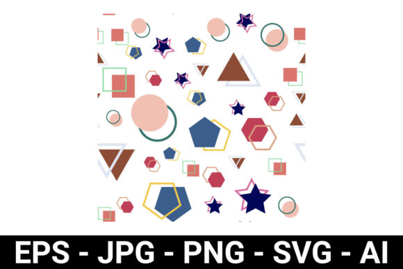 Pastel Basic Shape Seamless Pattern Review