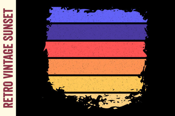 Retro Sunset Vintage Grunge Texture Svg Review