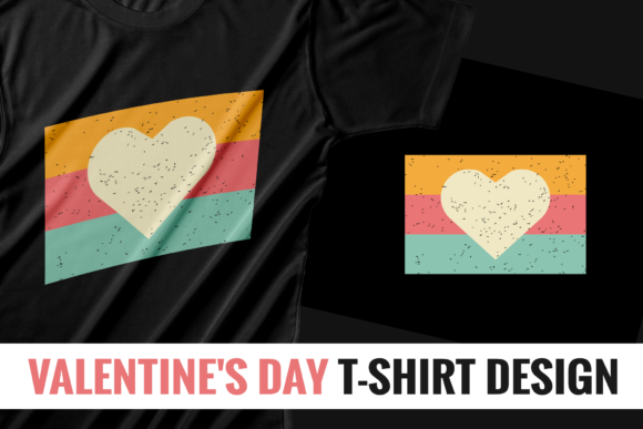 Retro Valentine's Day T-shirt Design SVG Review