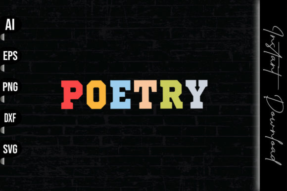 Review: Retro Vintage Poetry Embroidery Design