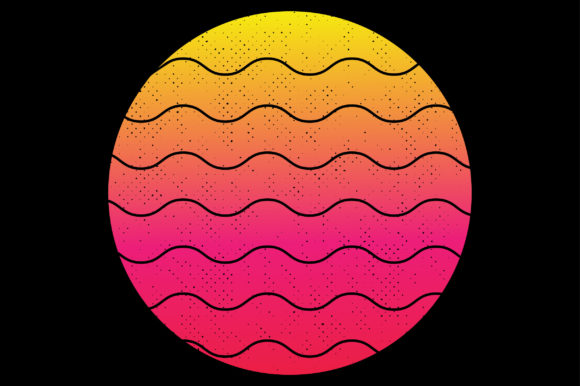 Vintage Retro Sunset Embroidery Review